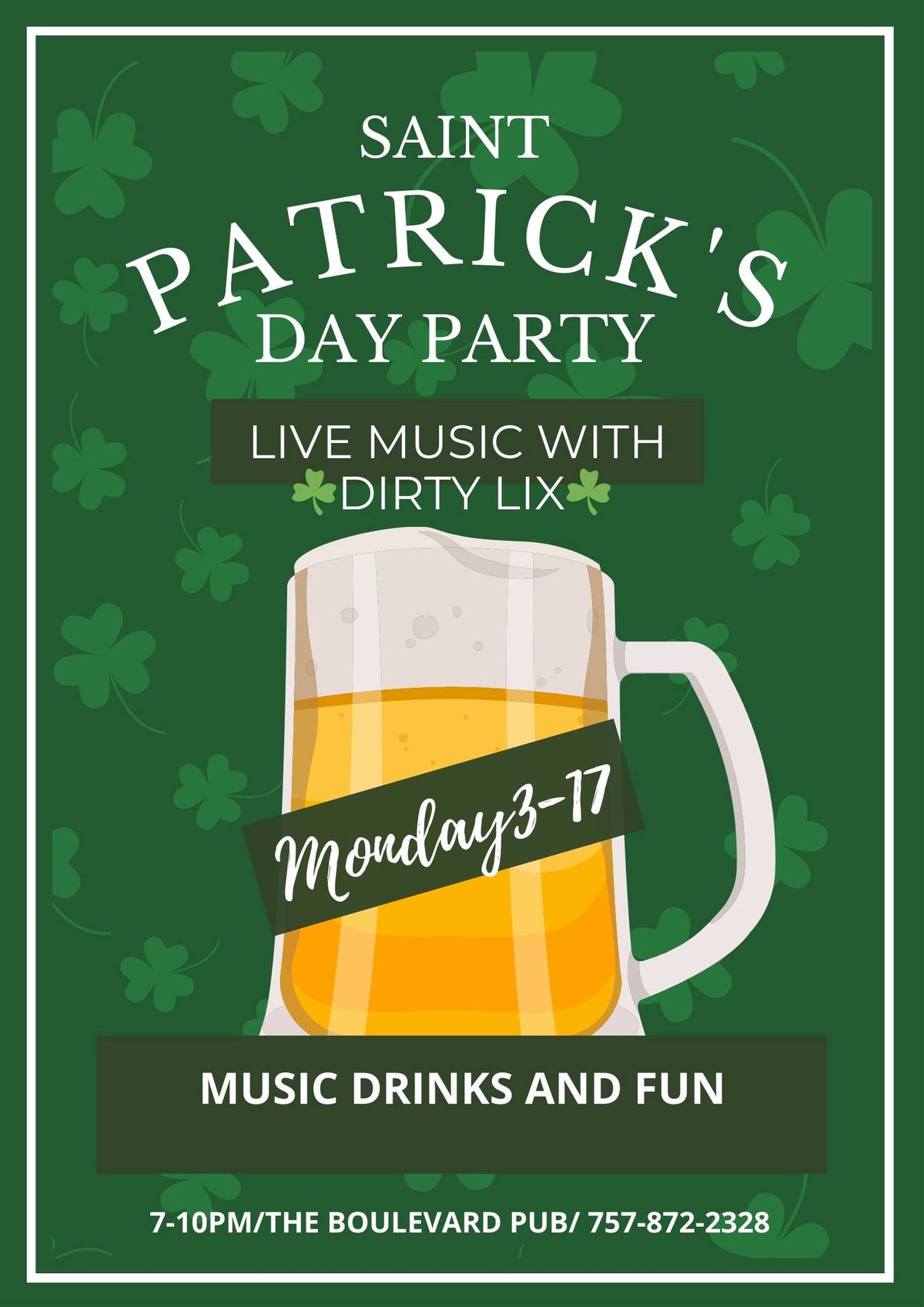 St. Patrick's Day Celebration