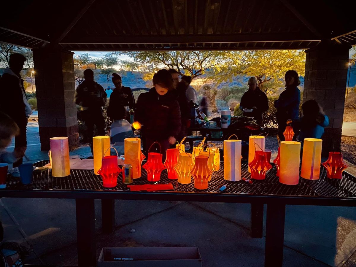 Lantern Walk and bonfire