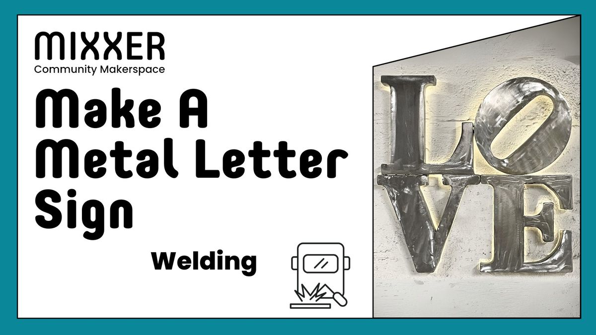 Make a Metal Letter Sign