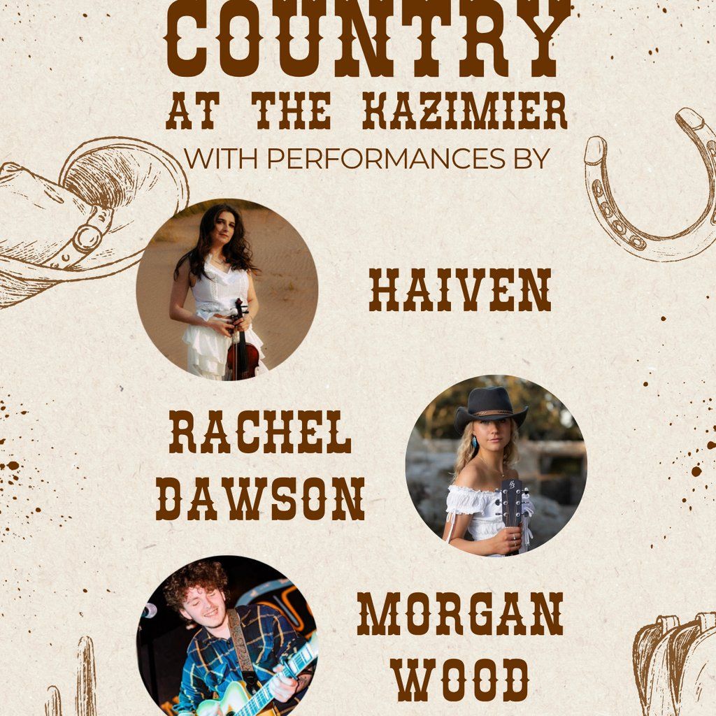 Country at the Kazimier: HAIVEN, Rachel Dawson, and Morgan Wood