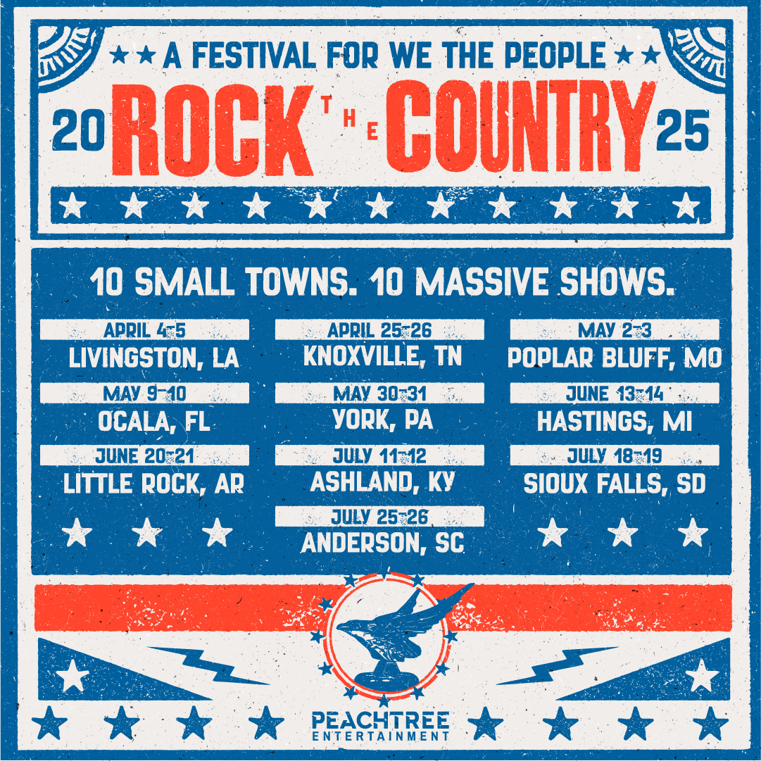 Rock The Country (2 Day Pass) - Little Rock