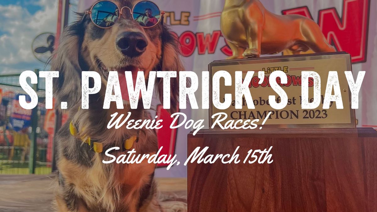 St. Pawtrick's Day Weenie Dog Races