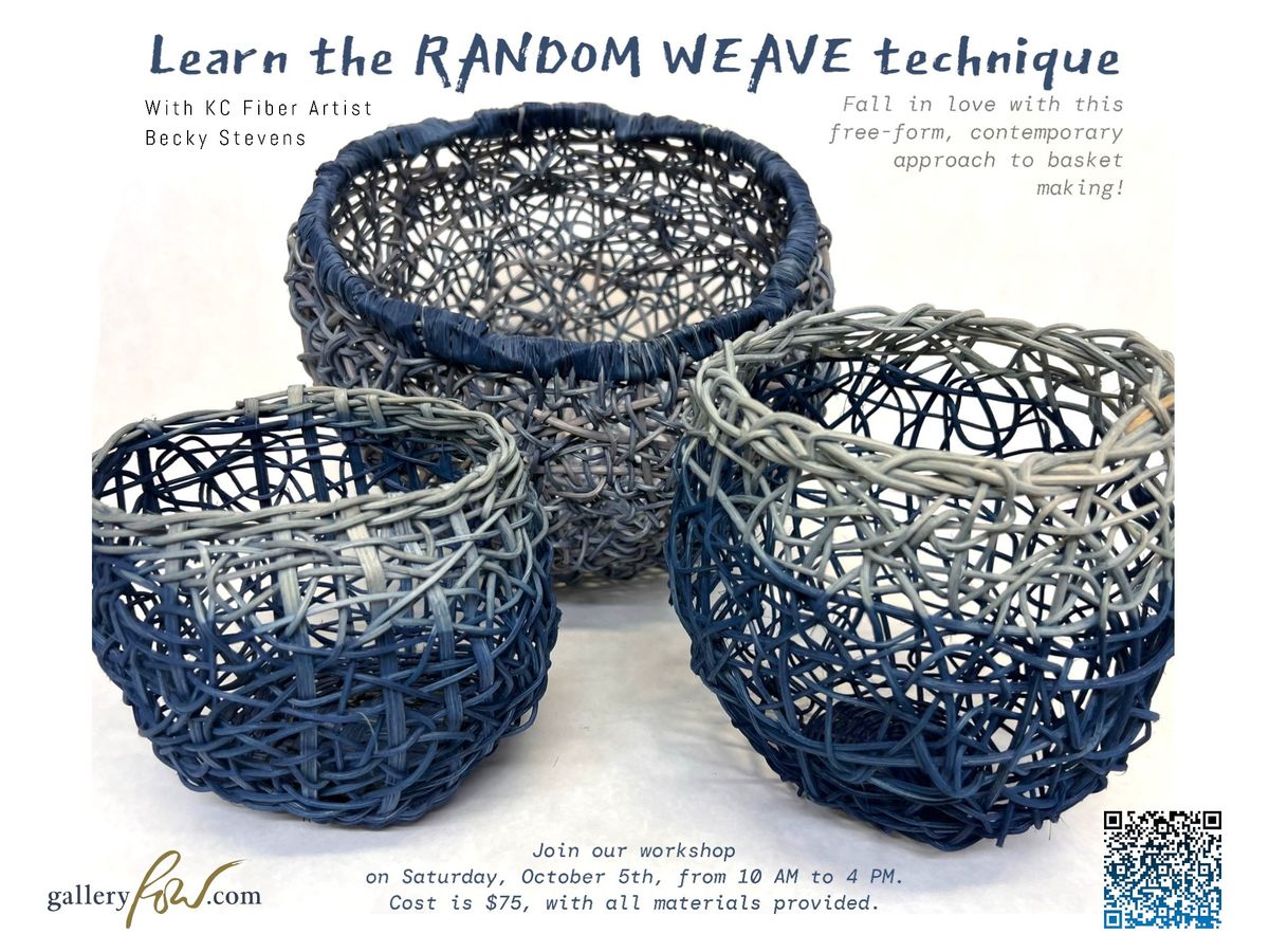 Learn the RANDOM WEAVE Technique with artist Becky Stevens