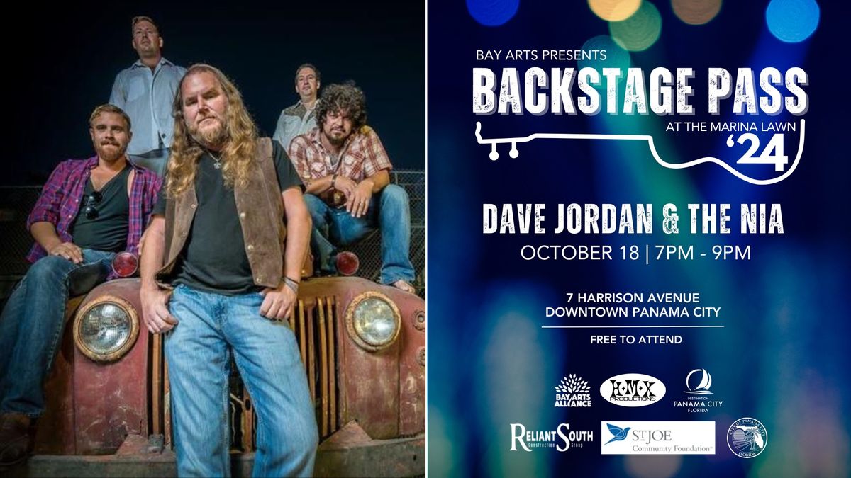 Backstage Pass at the Marina Lawn: Dave Jordan and the NIA