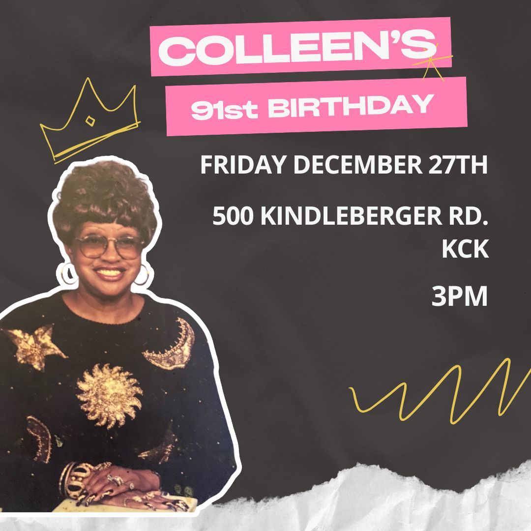 Colleen\u2019s 91st Birthday Party