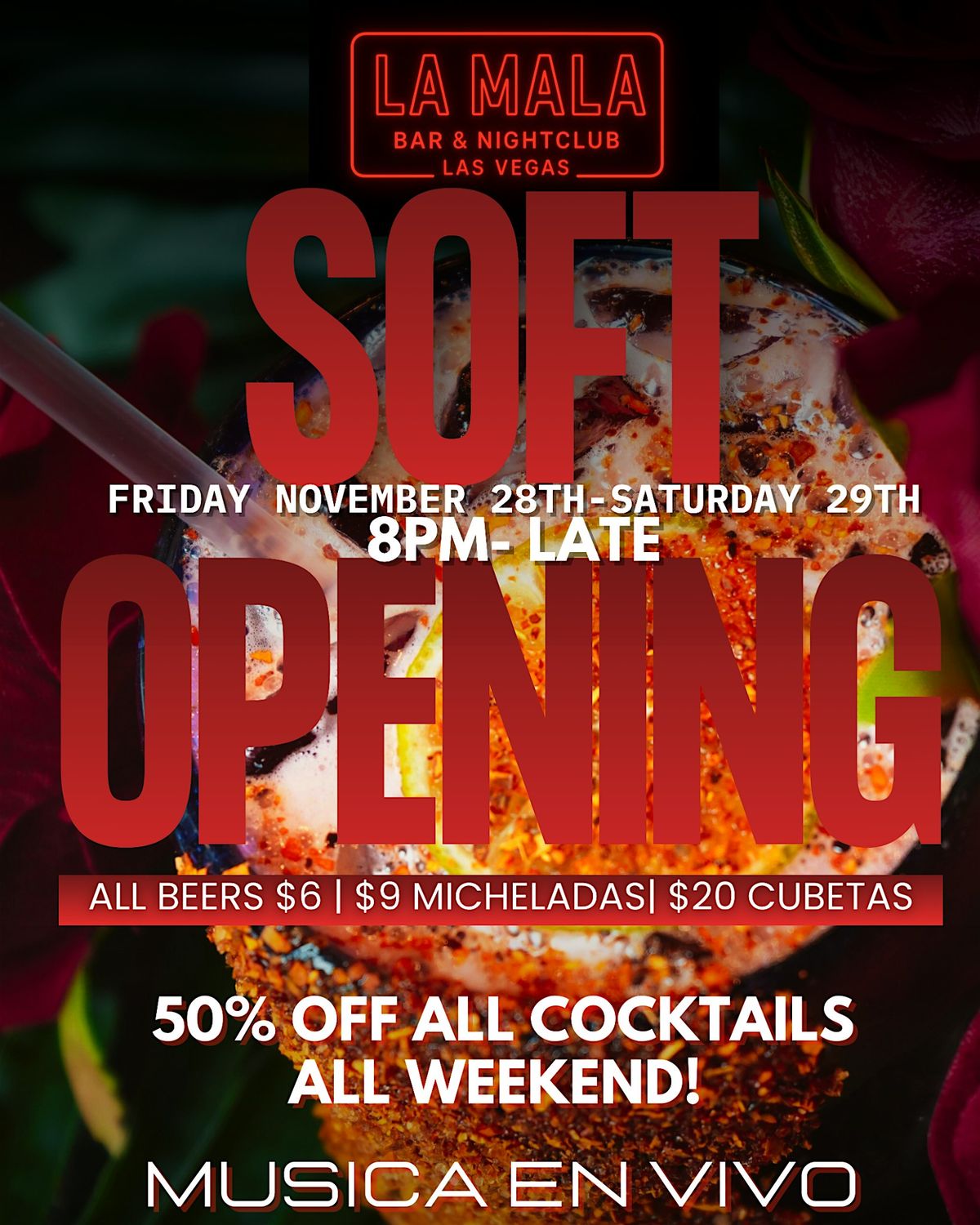 La Mala Bar & Nightclub Soft Opening