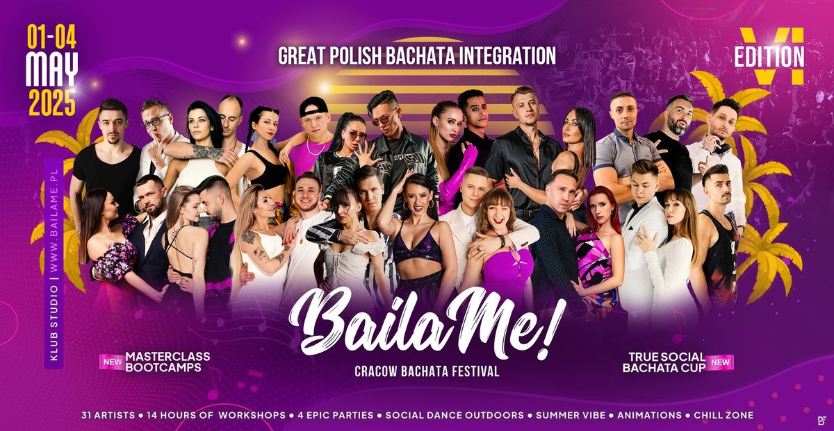 B\u00e1ilaMe Cracow Bachata Festival 2025 - Official Event