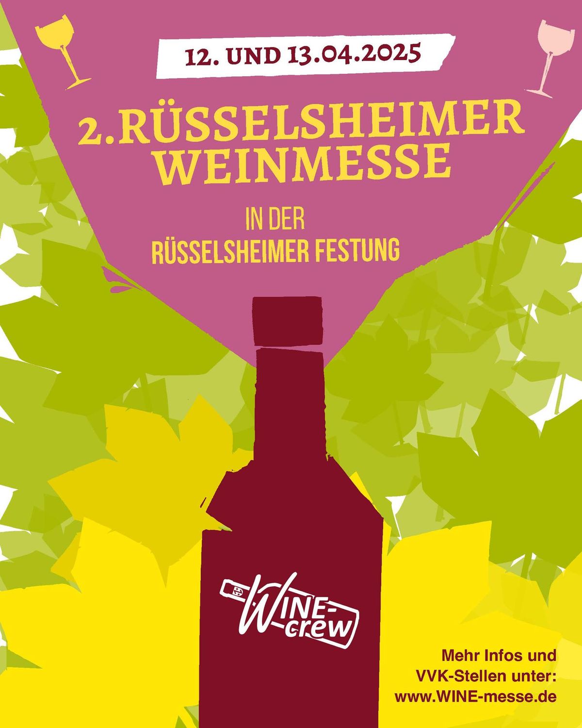 2. R\u00fcsselsheimer WINE-messe - die Weinmesse im Gew\u00f6lbekeller der Festung