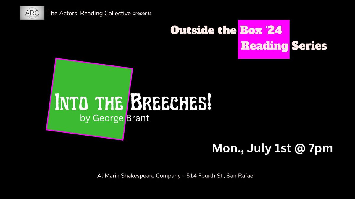 Into the Breeches! by George Brant, directed by David Sinaiko