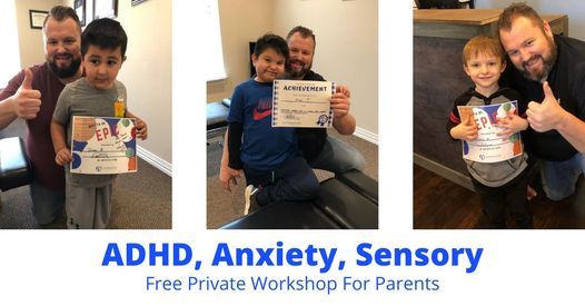 ADHD, Anxiety, Sensory Workshop for Parents