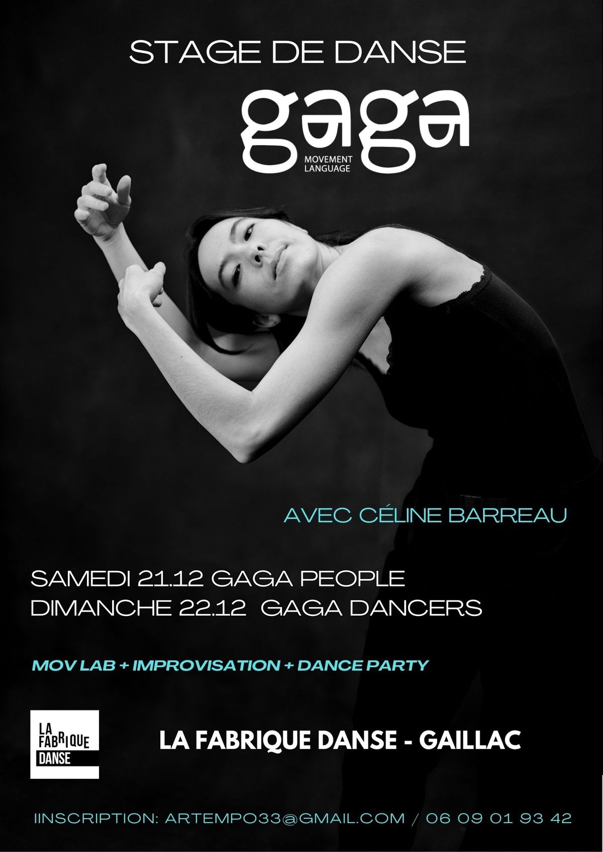  Stage de Danse Gaga People-Dancers \u00e0 Gaillac !