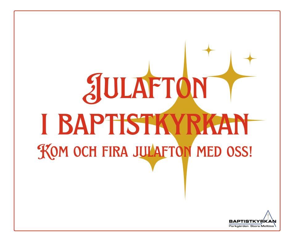 Julafton i Baptistkyrkan 