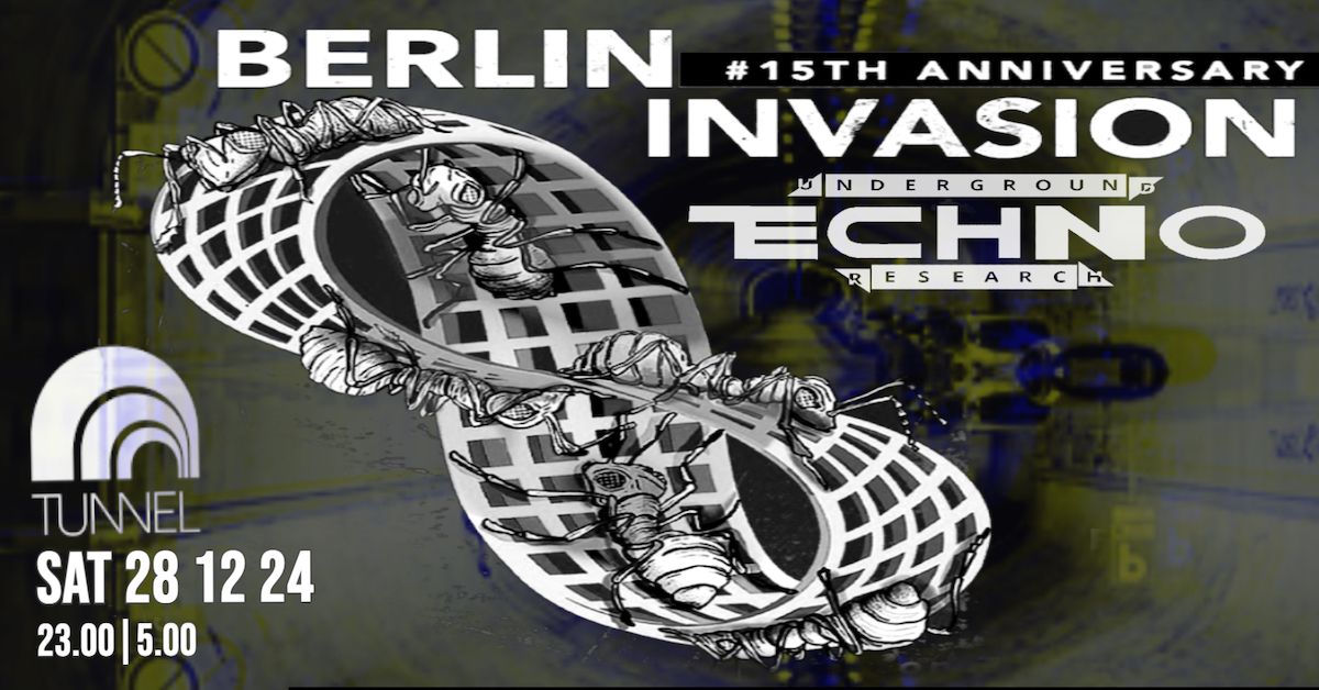 Berlin Invasion x Underground Techno Research