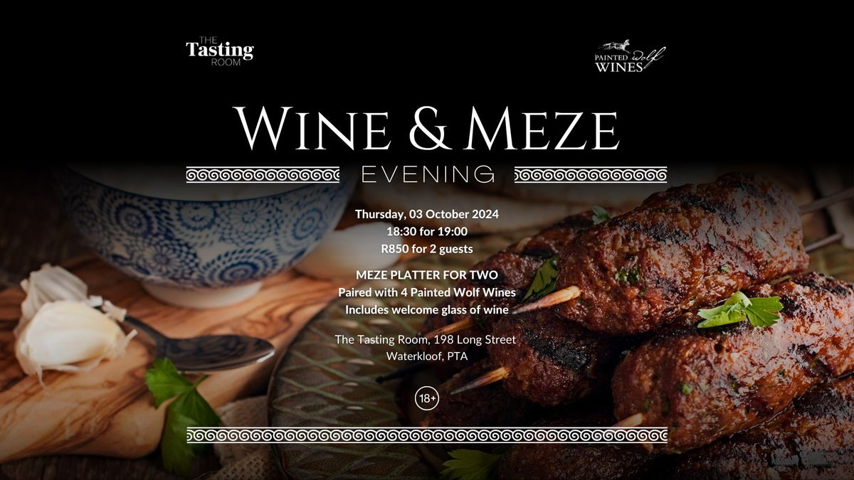 Wine & Meze Evening with Painted Wolf Wines