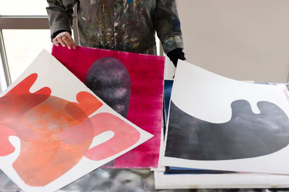 Abstract Monoprint Workshop 