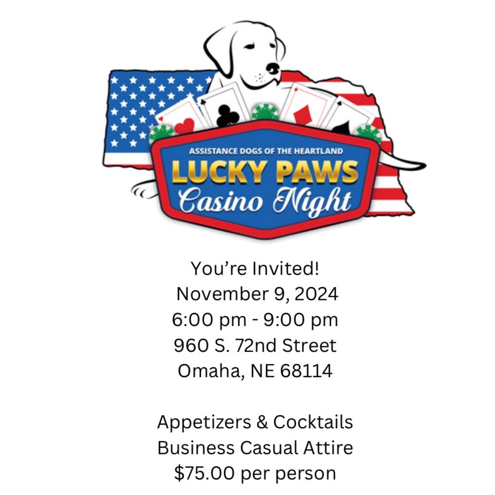 Lucky Paws Casino Night Fundraiser ??