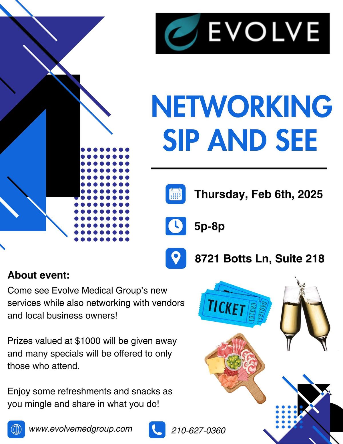 Networking Sip & See