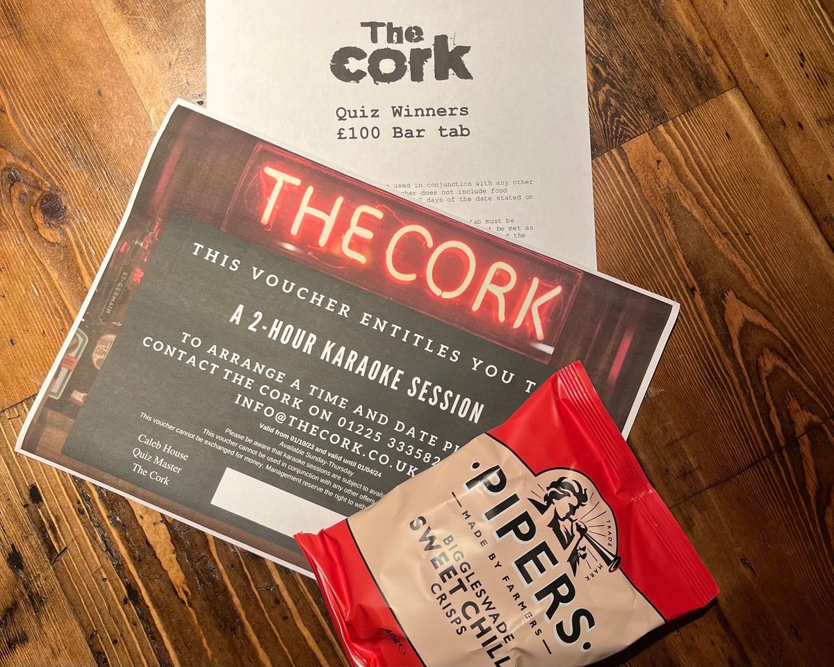 THE CORK PUB QUIZ!