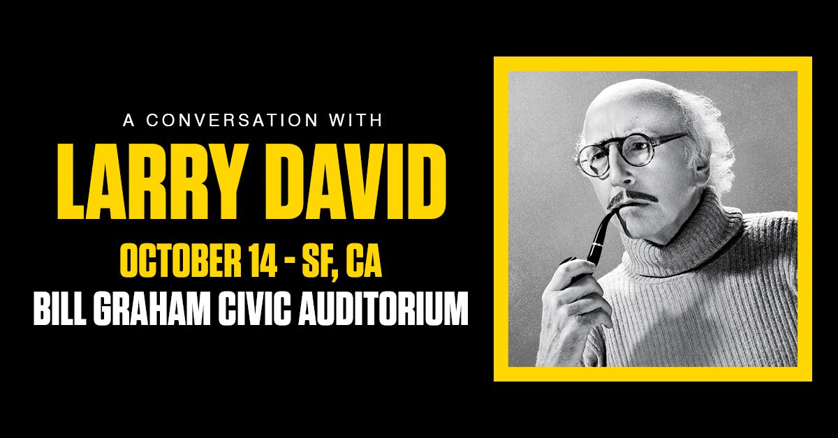 Larry David at Bill Graham Civic Auditorium