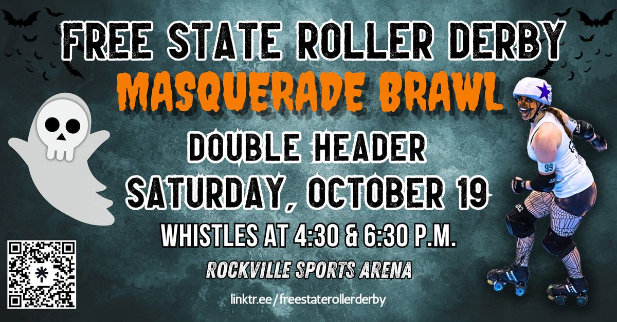 Masquerade Brawl - Roller Derby Double Header