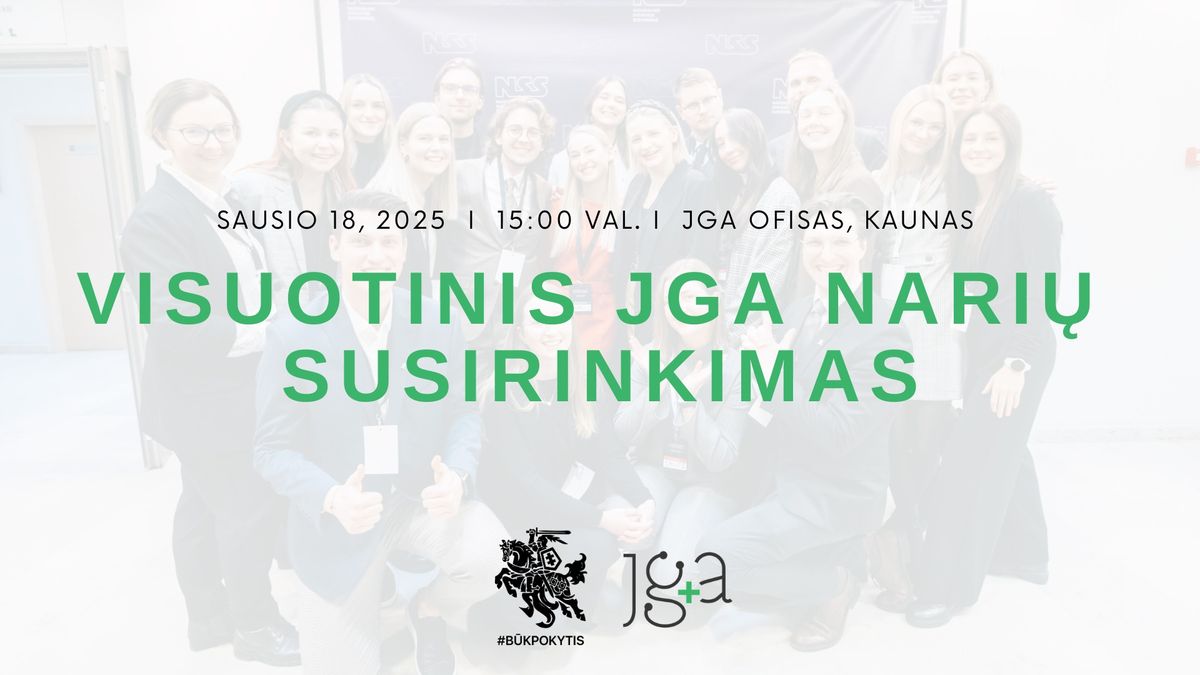 Visuotinis JGA nari\u0173 susirinkimas