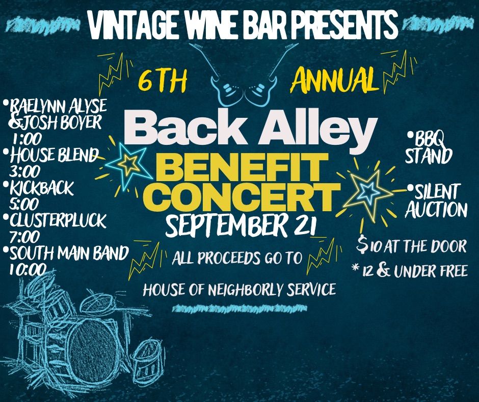 Back Alley Benefit Concert 