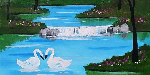 Sip and Paint  -  "Swan Creek"  Estancia La Jolla