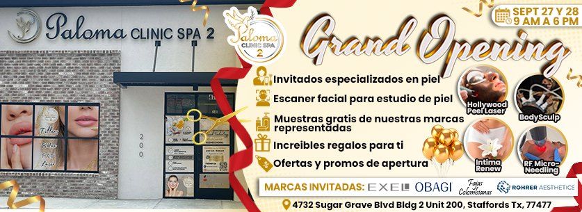 Grand Opening Nueva Sede Paloma Clinic Spa 2