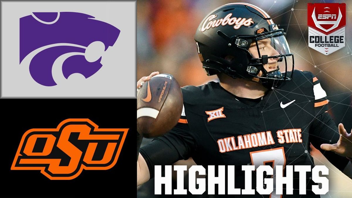 Oklahoma State Cowboys at Kansas State Wildcats Football