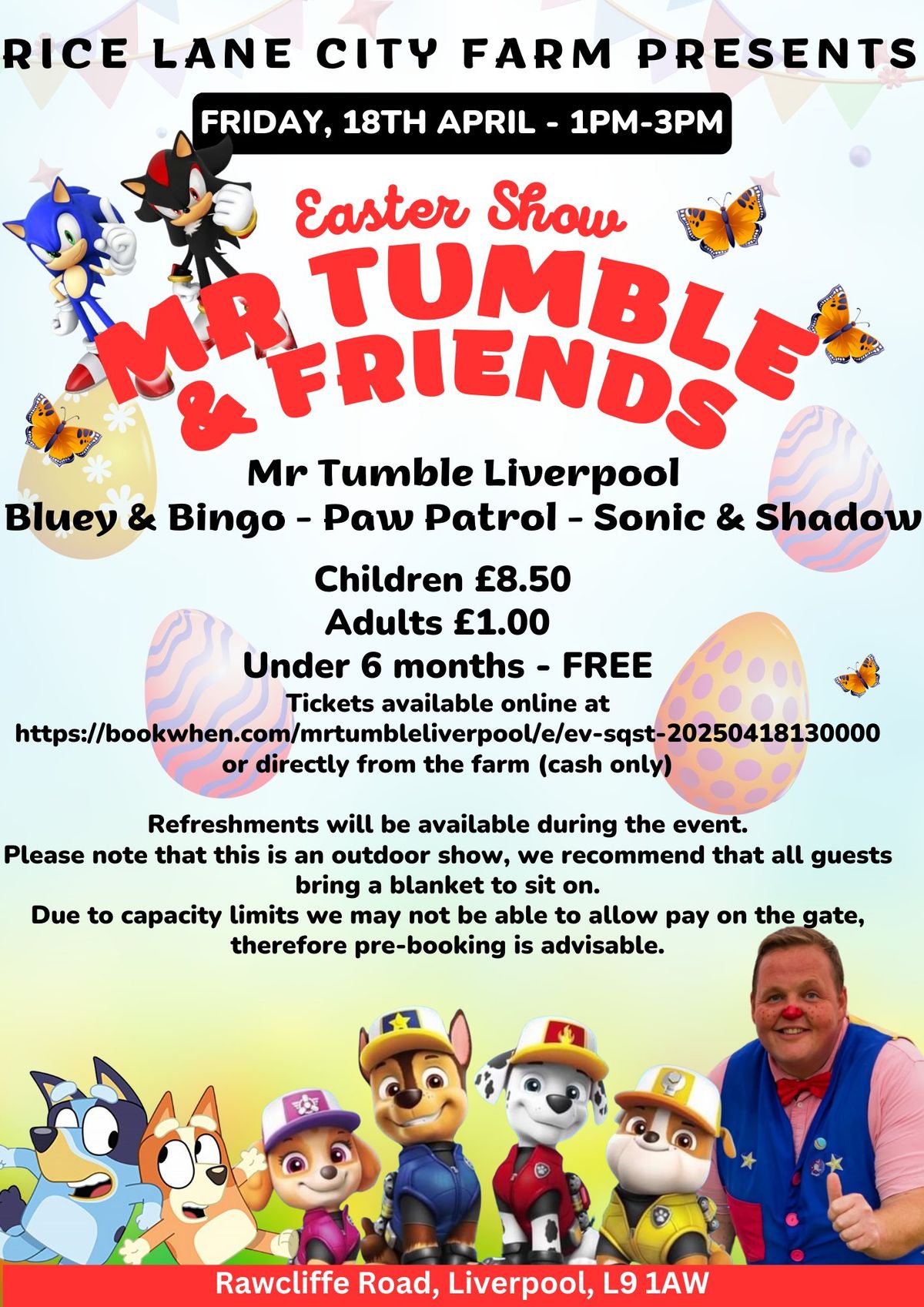 Mr Tumble (Liverpool) & Friends Show