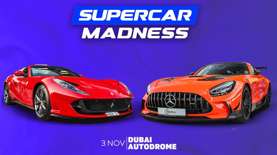 Supercar Madness in Dubai Autodrome