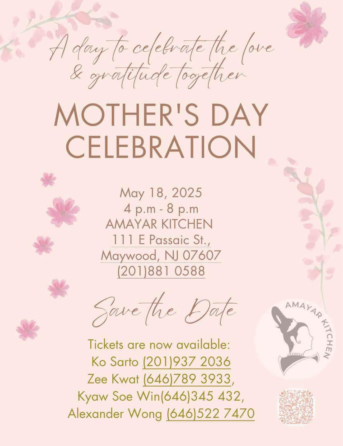 Amayar Mother\u2019s Day Fundraiser Event