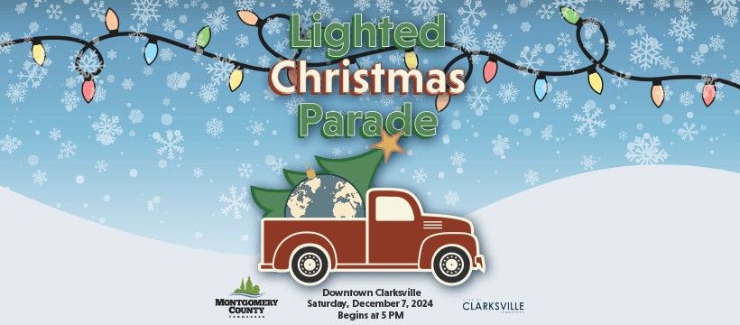 SEE OUR HORSES WITH LIGHTS in the Lighted Christmas Parade