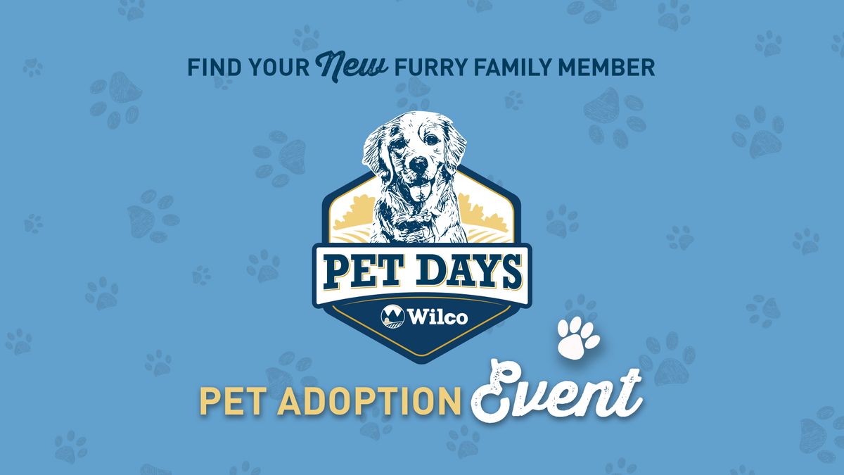 Pet Adoption Event: Wet Noses Foster Paws