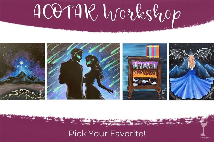 ACOTAR Workshop: DIY Art of Your Favorite Books