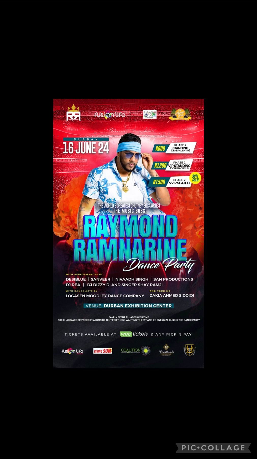 Raymond Ramnarine Live in Durban