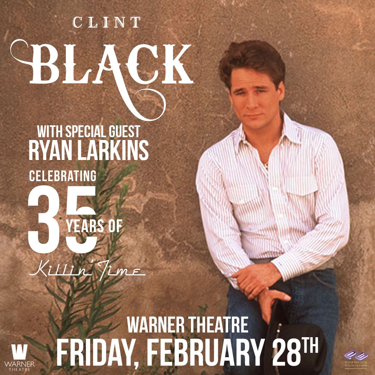 Clint Black at Warner Theatre - PA