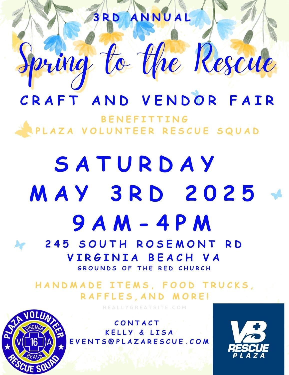 Spring to the Rescue craft and vendor fair