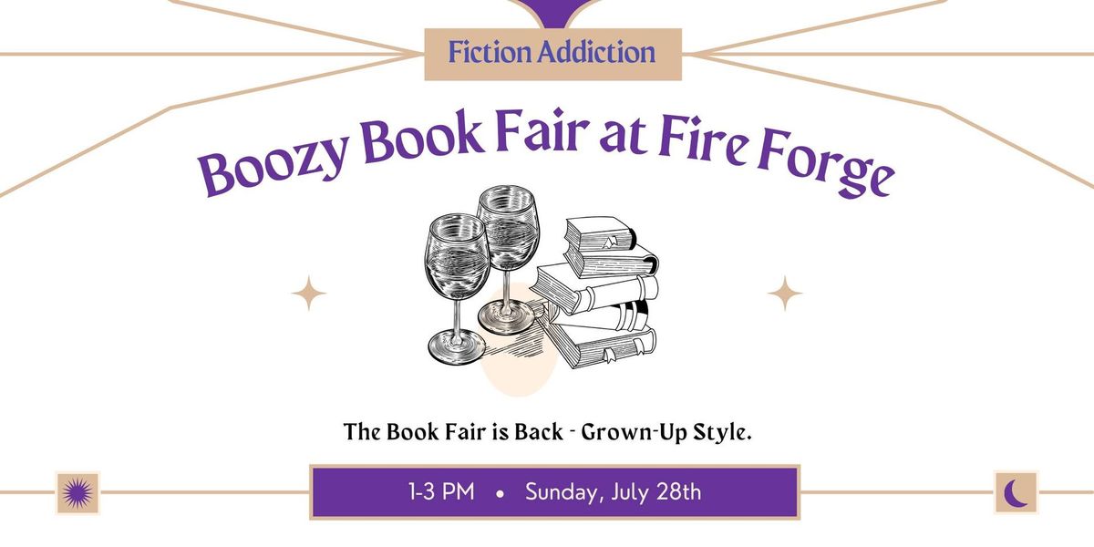 Boozy Book Fair at Fireforge: Back to School