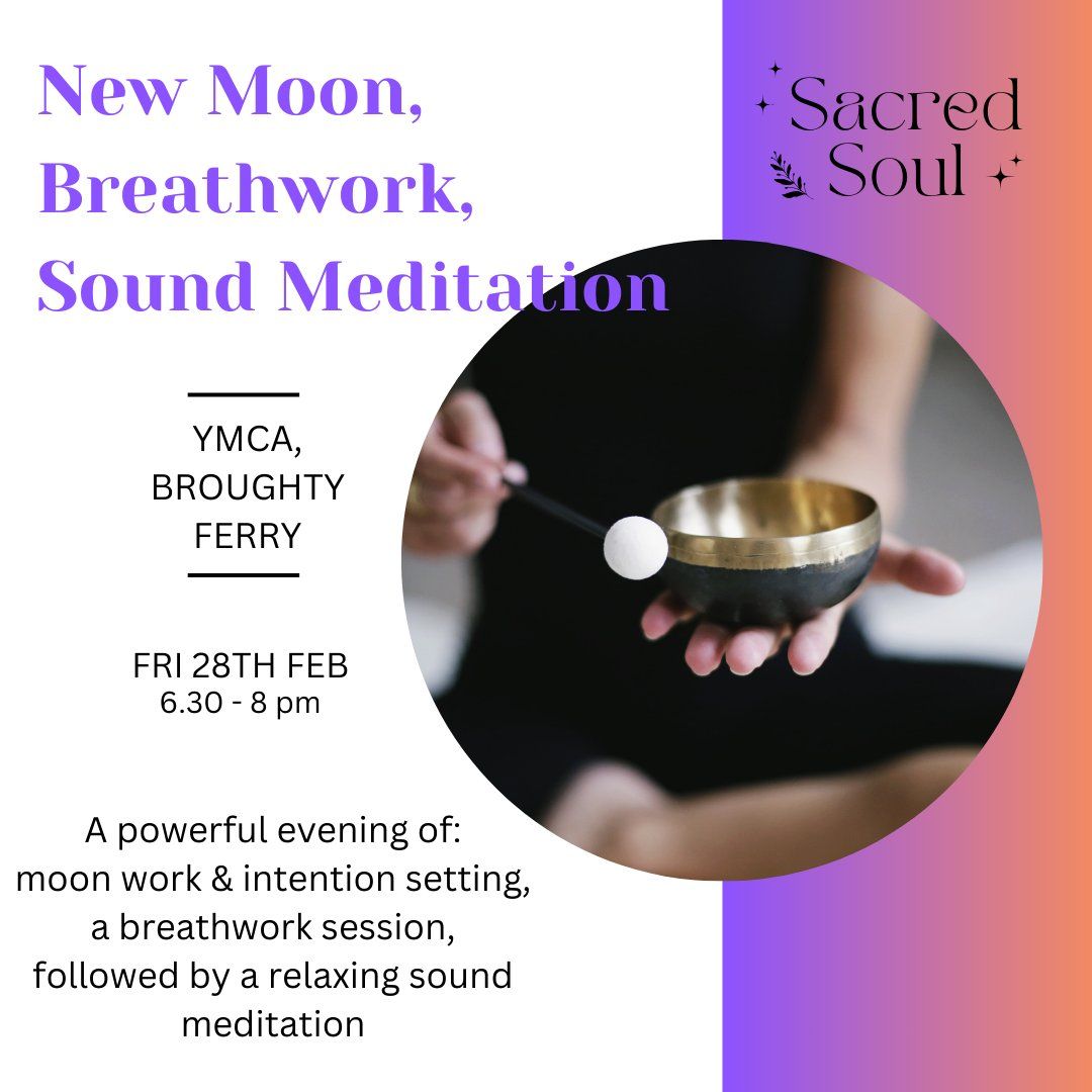 New Moon, Breathwork & Sound Meditation