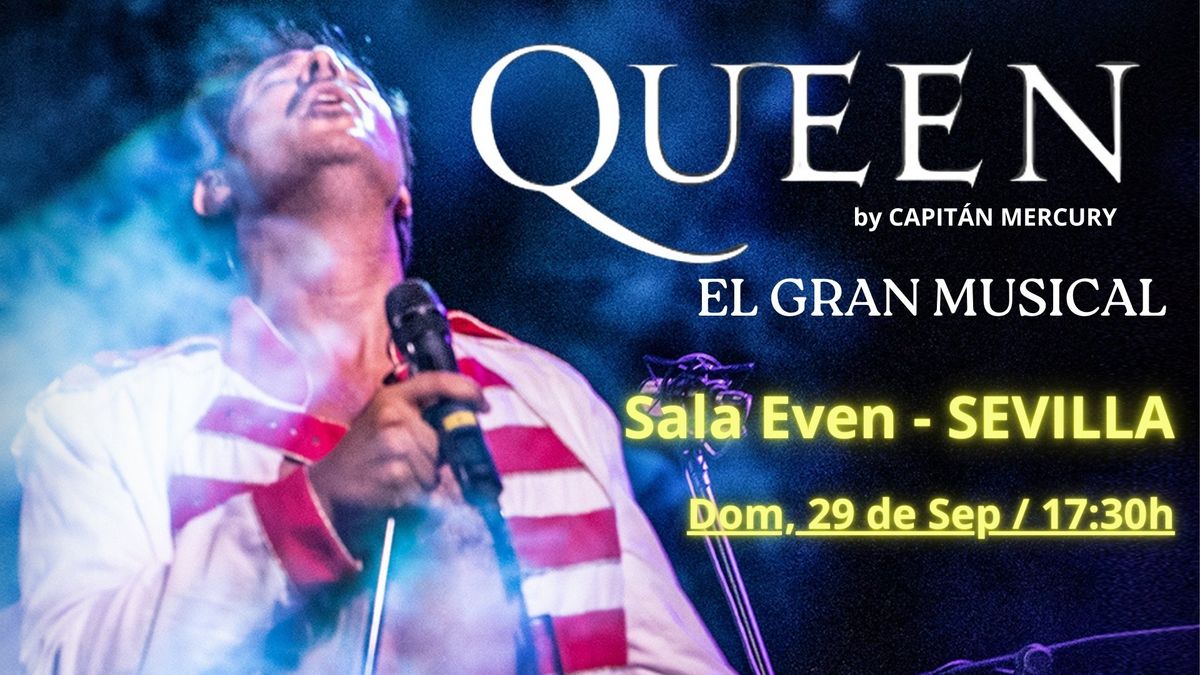 \ud83d\udc51 Capit\u00e1n Mercury-Queen Tributo en Sevilla \ud83d\udc51 