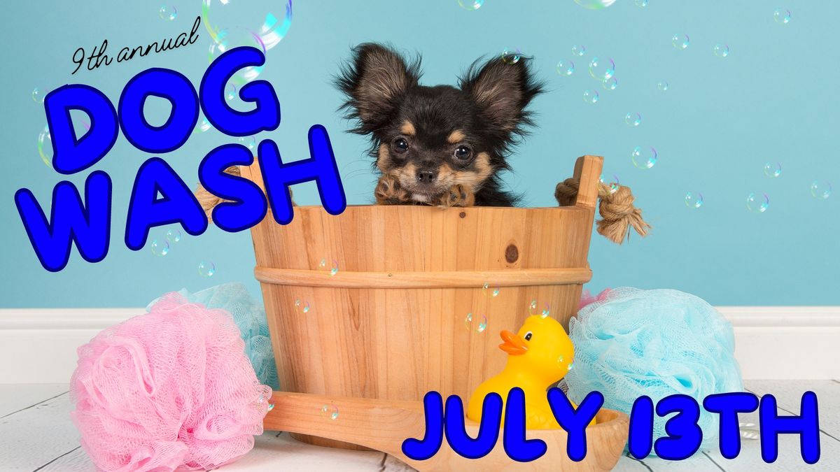 9th Annual Dog Wash & Pet Fun Day