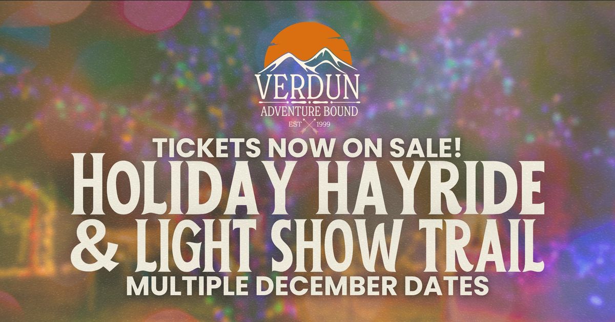 Holiday Hayrides & Light Show Trail