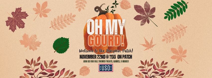 Oh My GOURD, Pumpkin PATCH!