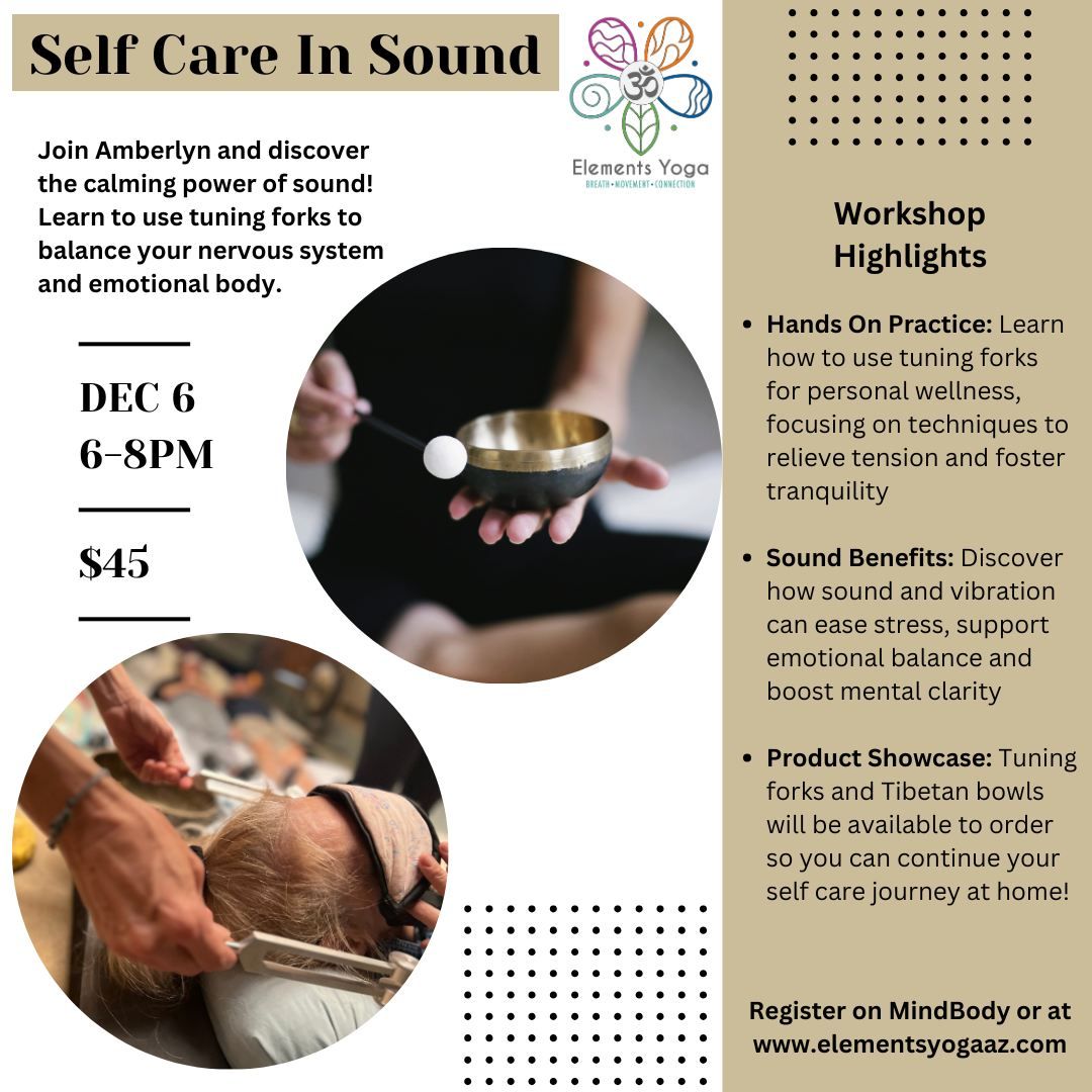 Self Care in Sound (Workshop)