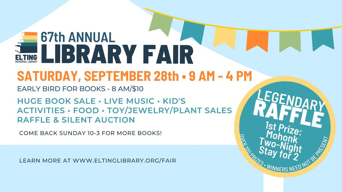 67th Annual Library Fair