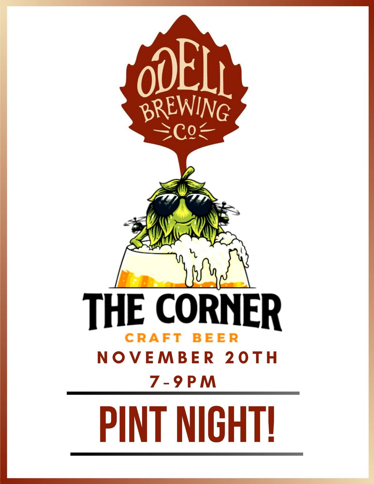 Odell Brewing Pint Night!