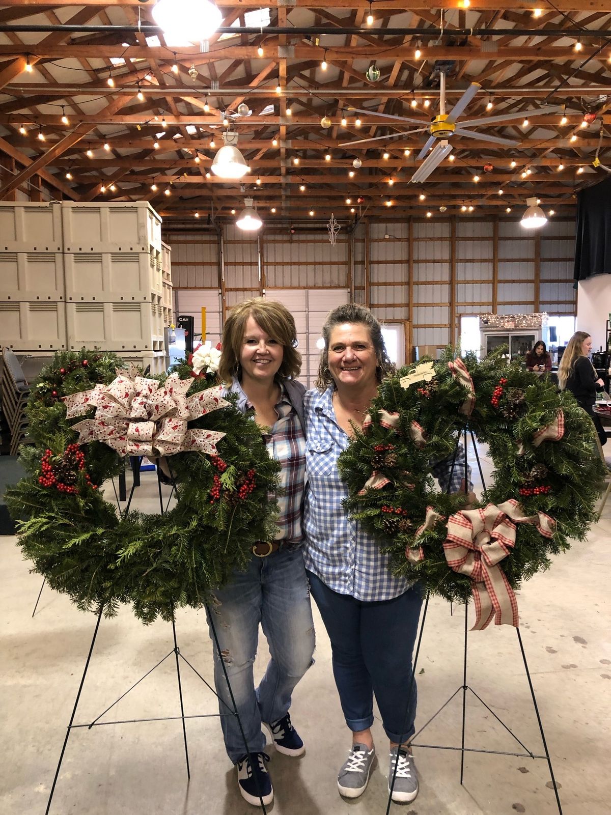 Wreath and Wine at Waters Edge Event Center (December 5th) 6-8PM