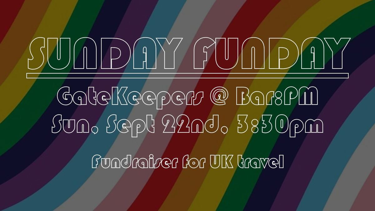 GateKeepers Guest Bartending! UK Fundraiser