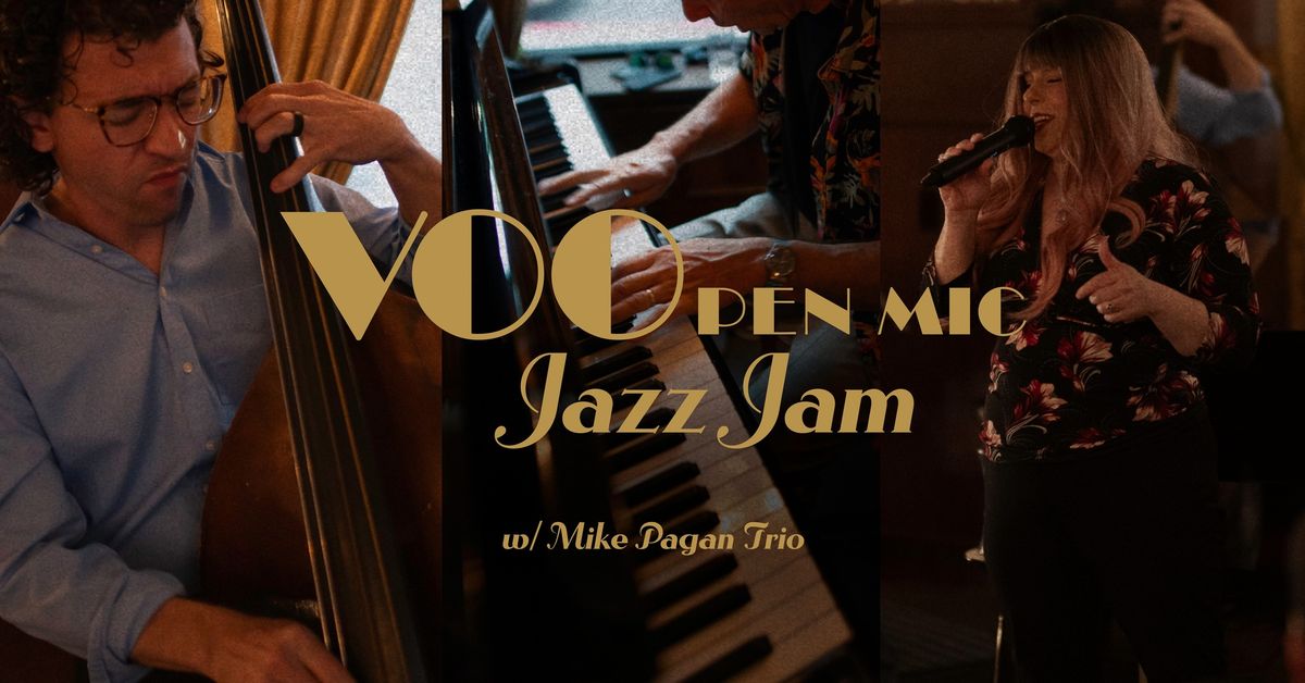 Jazz Jam Open Mic w\/ Mike Pagan Trio